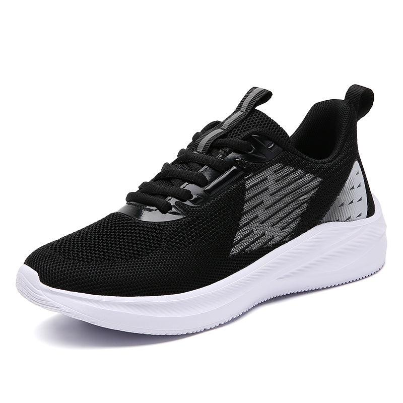 Women's Mesh Running Shoes with Thick Sole - Comfortable and Stylish Sneakers