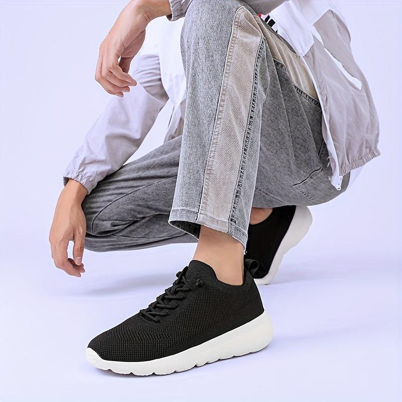 Women's Soft Sole Running Shoes Breathable Lace Up Sneakers Lightweight Non Slip