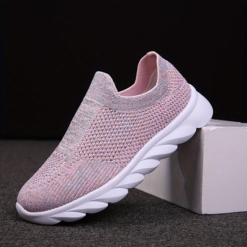 Soft Thick Sole Shock Absorption Mesh Sneakers