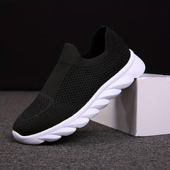 Soft Thick Sole Shock Absorption Mesh Sneakers