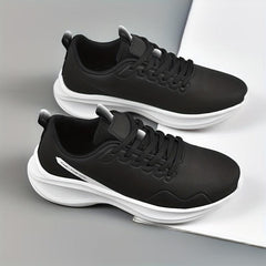 Women's Lace-Up Waterproof Running Shoes Non-Slip Sneakers