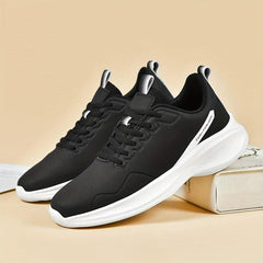 Women's Lace-Up Waterproof Running Shoes Non-Slip Sneakers