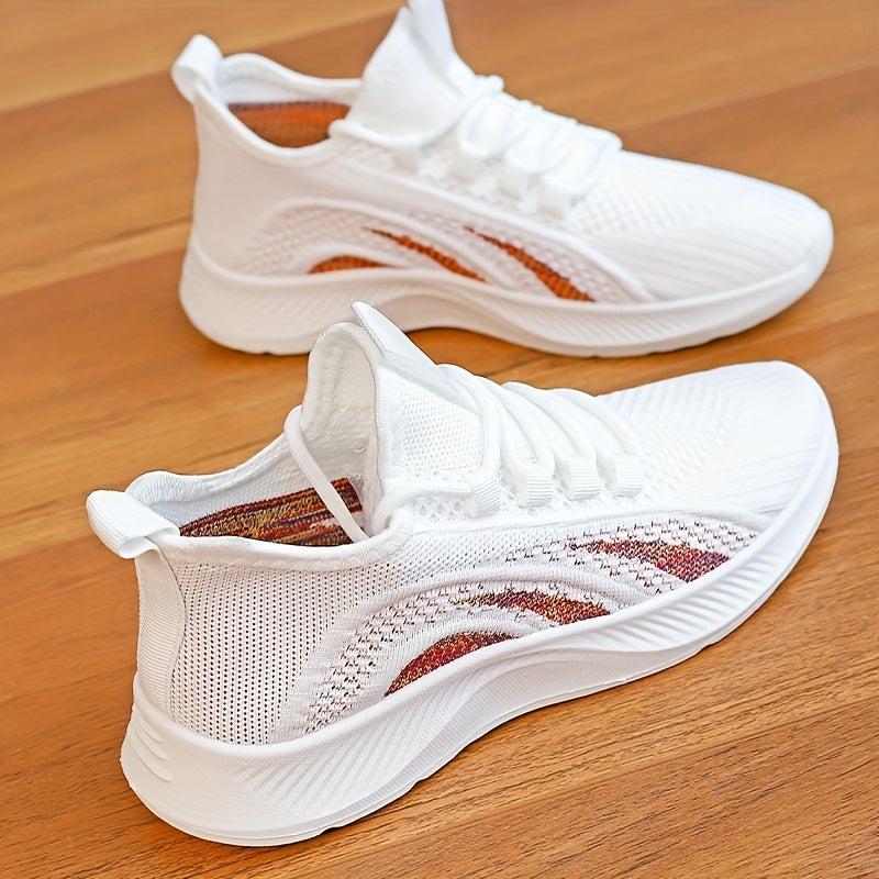 Women's Lightweight Running Shoes Lace up Athletic Sneakers