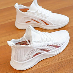 Women's Lightweight Running Shoes Lace up Athletic Sneakers