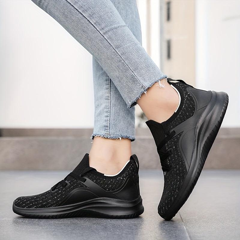 Women's Mesh Breathable Running Tennis Shoes Lightweight Non slip