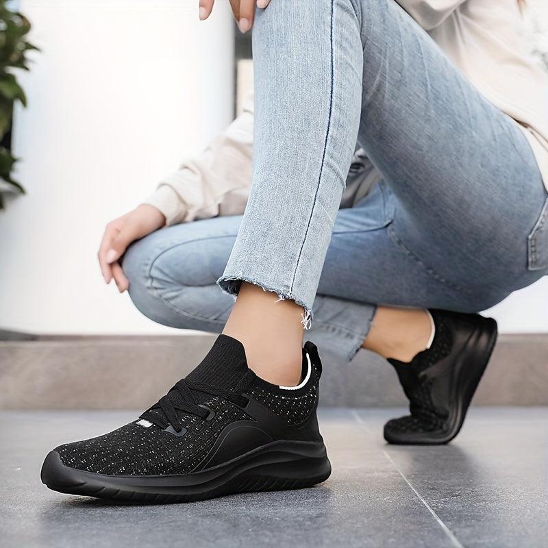 Women's Mesh Breathable Running Tennis Shoes Lightweight Non slip