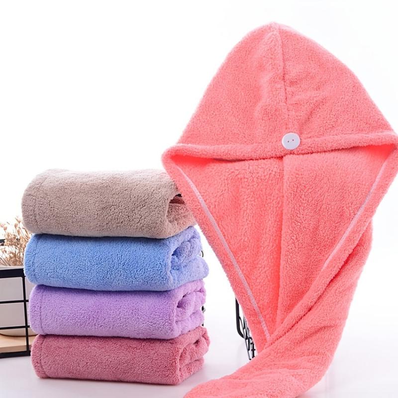 Quick Drying Microfiber Hair Towel for Men & Women