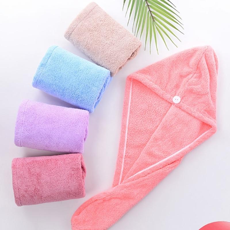 Quick Drying Microfiber Hair Towel for Men & Women