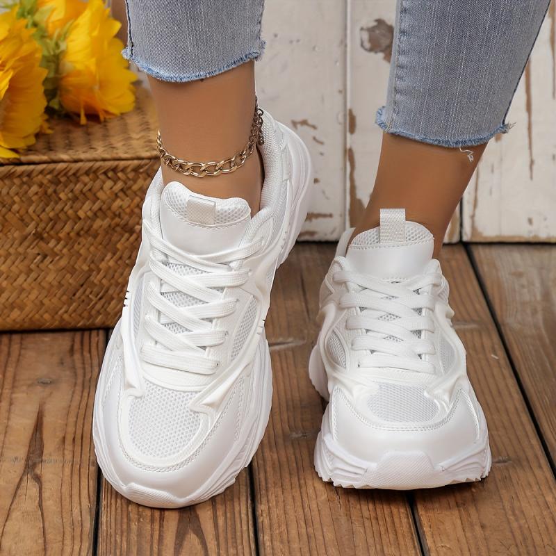 Chunky Sneakers Lightweight Flying Shoes Breathable Running Shoes