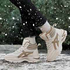 Chunky Non-Slip Womens Sneakers Warm Shoes