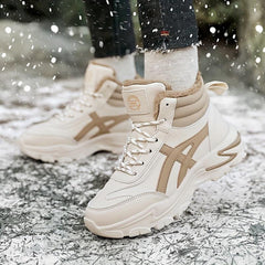 Chunky Non-Slip Womens Sneakers Warm Shoes