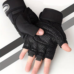 Breathable Anti Skid Workout Gloves for Men and Women