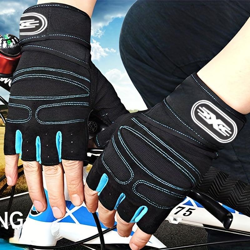 Breathable Anti Skid Workout Gloves for Men and Women