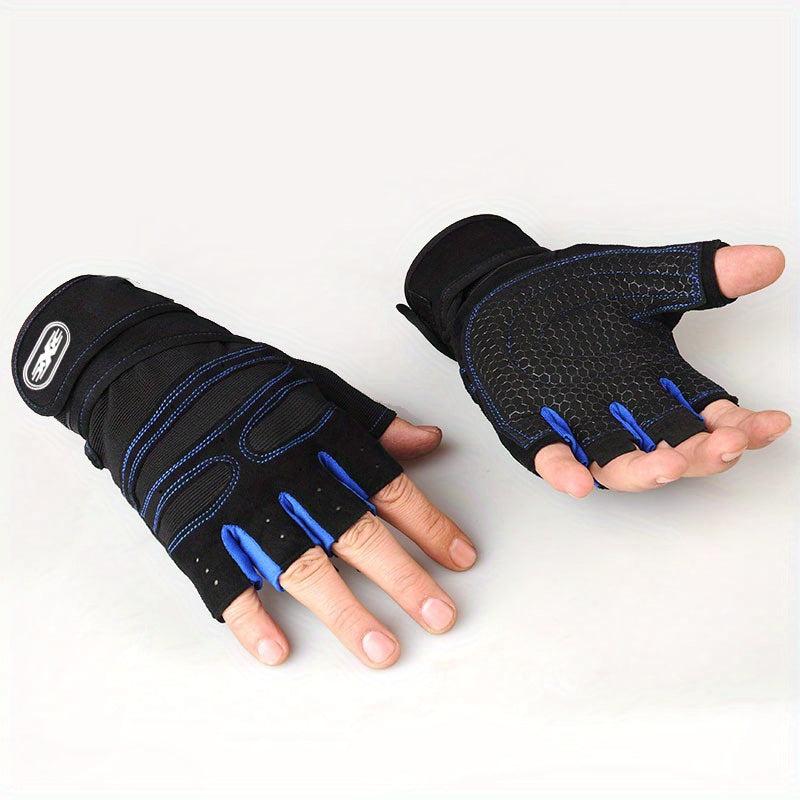 Breathable Anti Skid Workout Gloves for Men and Women