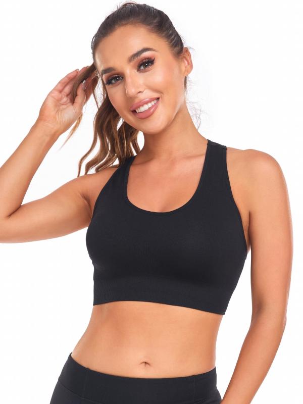 Mesh Breathable Sports Bra High Impact Sexy Tank Top