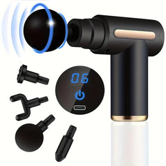 Deep Tissue Massage Gun Handheld Percussion Massager for Body Back Pain