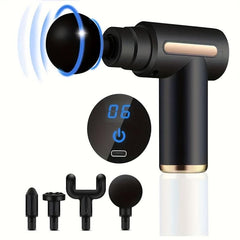 Deep Tissue Massage Gun Handheld Percussion Massager for Body Back Pain