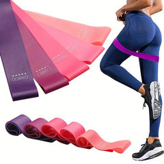 5pcs Elastic Band Resistance Yoga Set