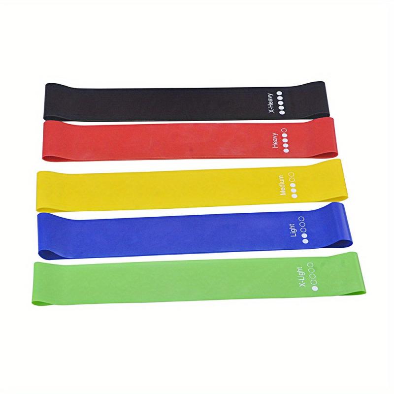 5pcs Elastic Band Resistance Yoga Set