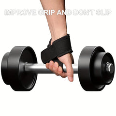 Non Slip Deadlift Wrist Straps for Enhanced Grip and Support
