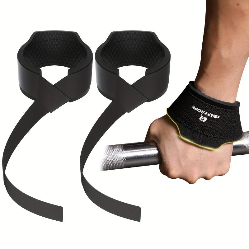 Non Slip Deadlift Wrist Straps for Enhanced Grip and Support