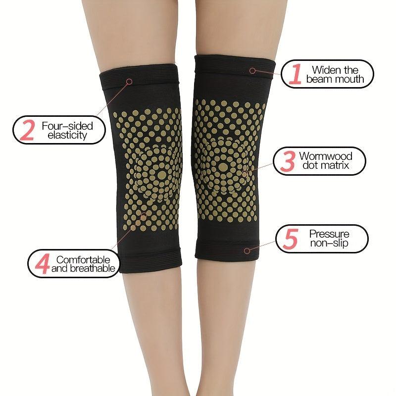 2pcs Warm Wormwood Knee Pads and Sock