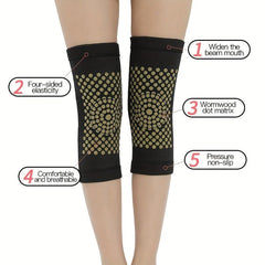 2pcs Warm Wormwood Knee Pads and Sock