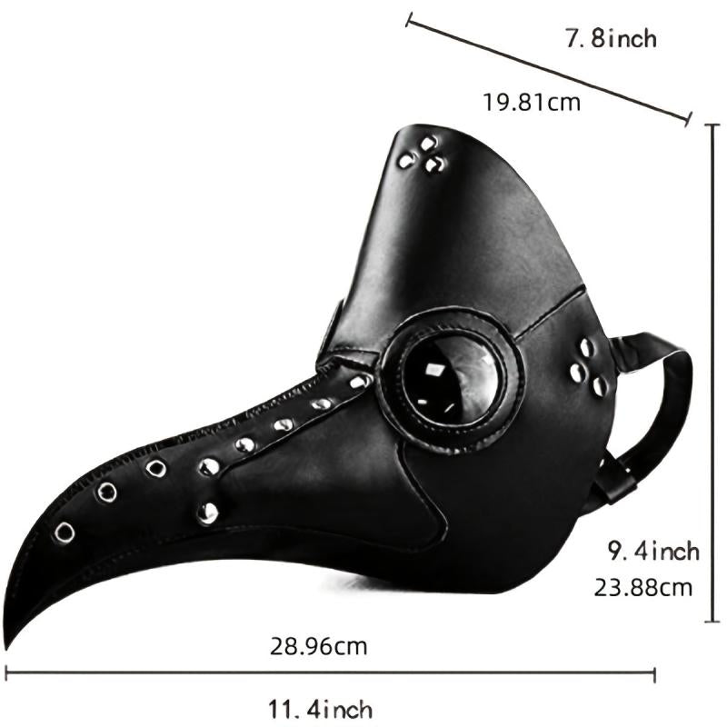Steampunk Bird Beak Mask for Halloween Cosplay