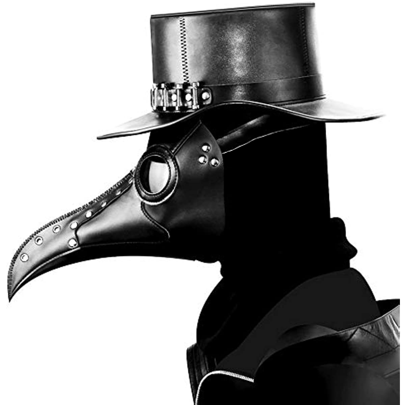 Steampunk Bird Beak Mask for Halloween Cosplay