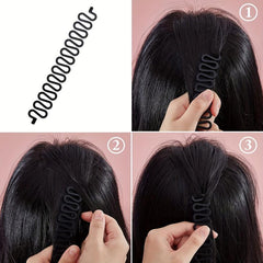 Hair Braider Centipede Braid Hair Styling Tool Hair Accessories Plate