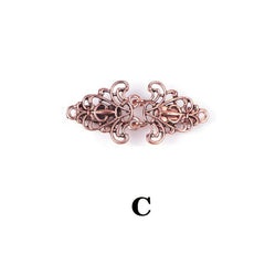 Vintage Shawl Sweater Clips Women Girl Collar Clips Formal Dress Shirt Brooch