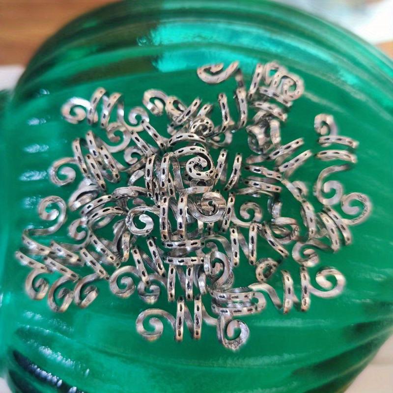 Snake Shaped Zinc Alloy Dreadlocks Clip DIY Hair Accessory