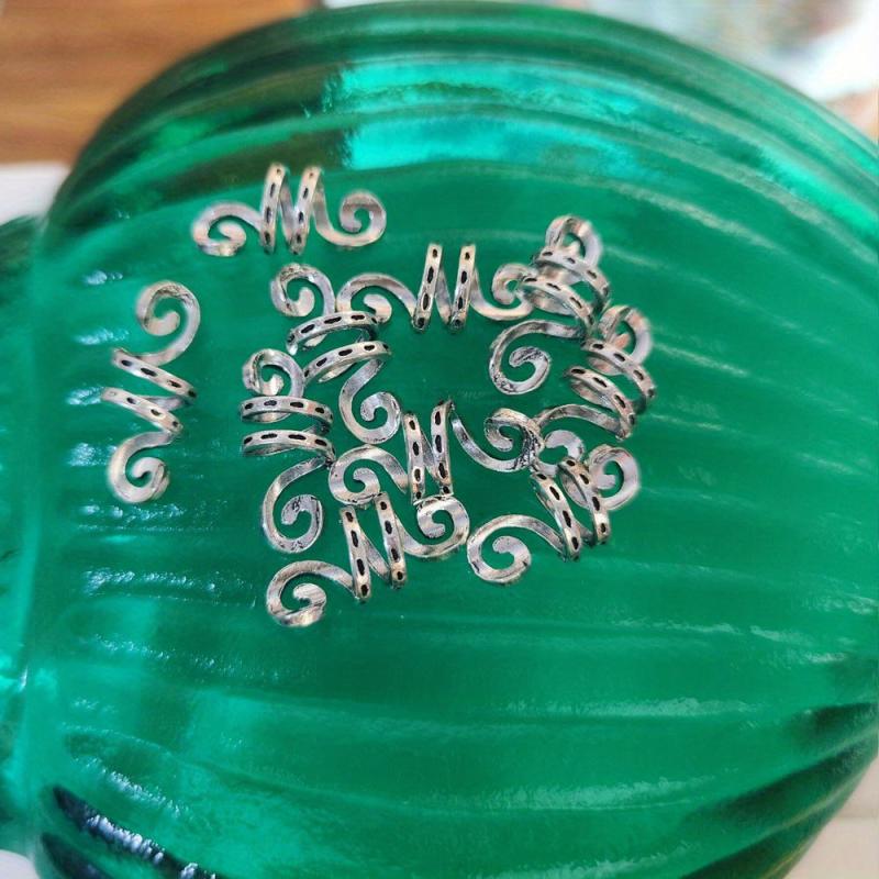 Snake Shaped Zinc Alloy Dreadlocks Clip DIY Hair Accessory