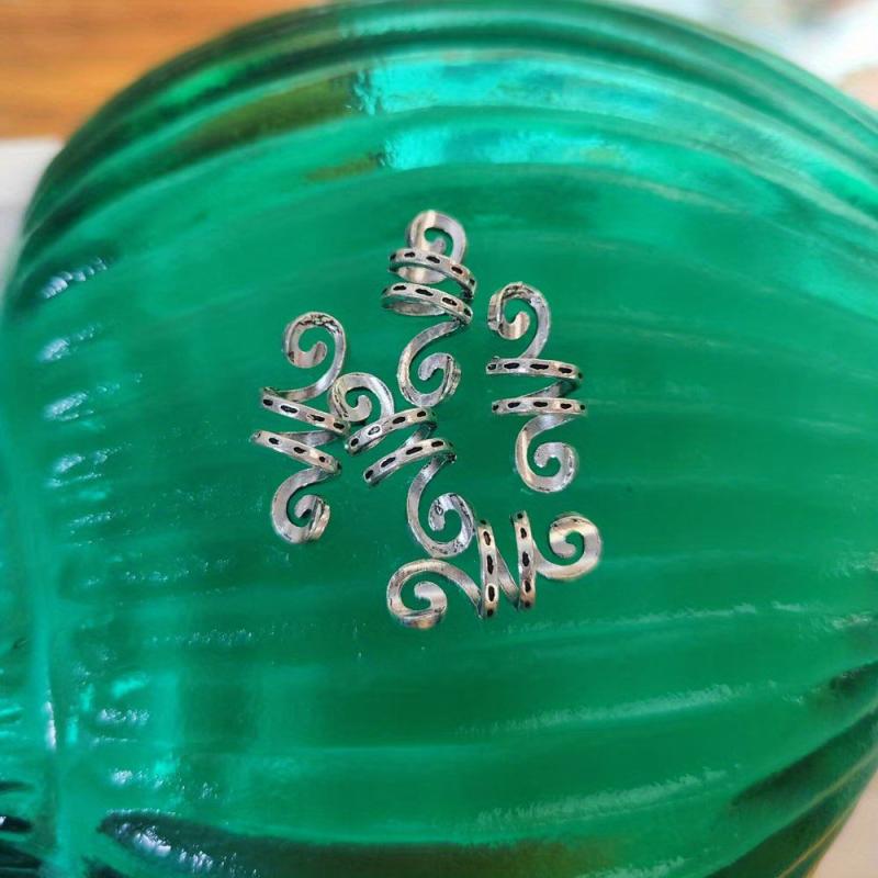 Snake Shaped Zinc Alloy Dreadlocks Clip DIY Hair Accessory