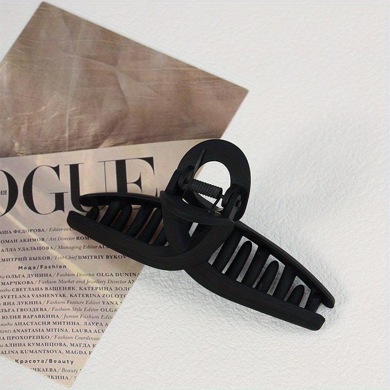 12in Large Matte Hair Grab Clip Solid Solor Headwear for Women Girls