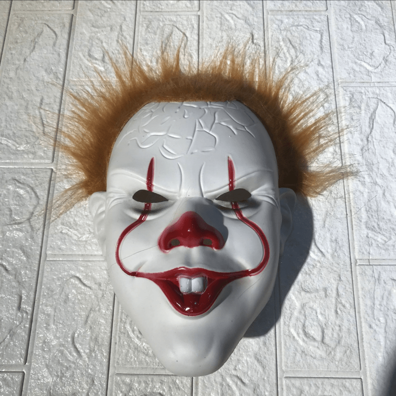 Halloween Horror Clown Mask Scary Evil Cosplay