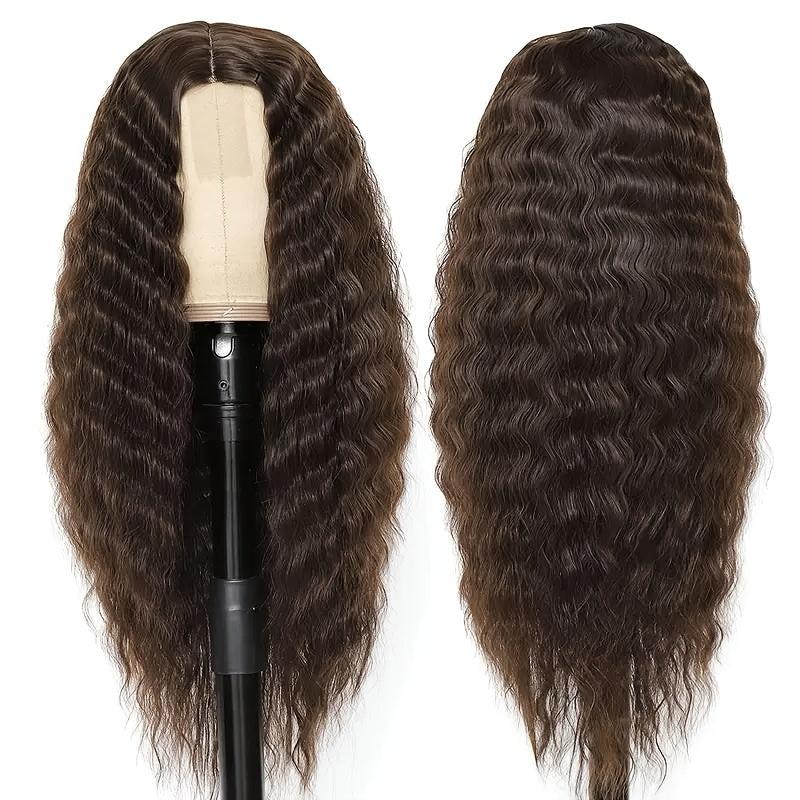Long Curly Synthetic Wig Heat Resistant for Daily Use Party