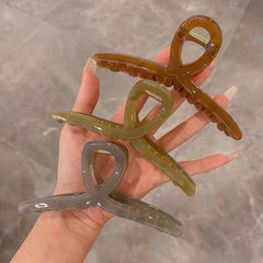 Acrylic Large Hair Claw Hair Clip Sweet Hairpin Hair Accessories