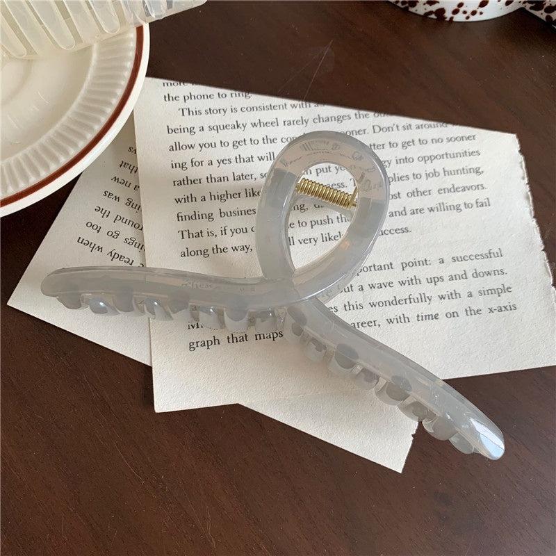 Acrylic Large Hair Claw Hair Clip Sweet Hairpin Hair Accessories