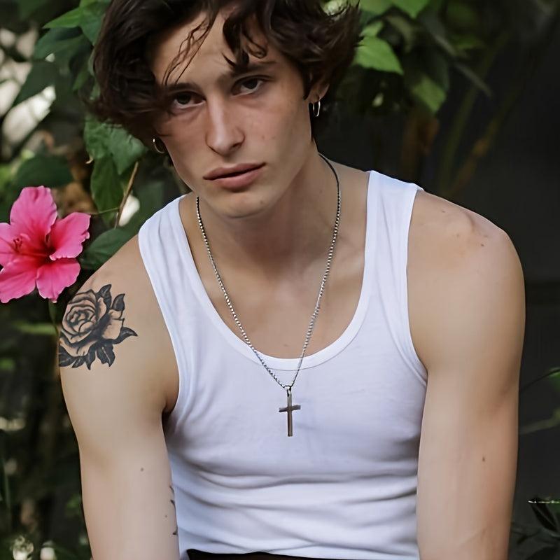 Flame Rose Fruit Juice Herbal Tattoo Sticker Waterproof
