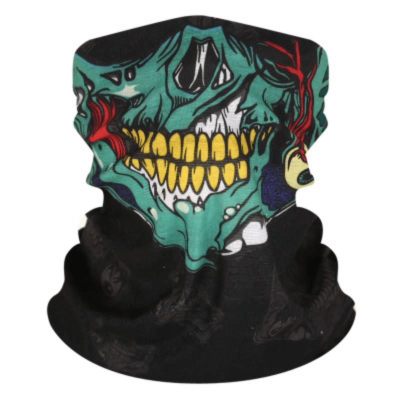 Skull Bandana Head Cover Riding Mask Halloween Props