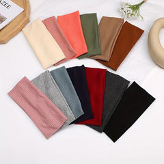 Sports Weaving Headband Unisex Wide Brimmed Knitted Headband