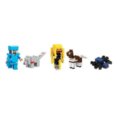 3D Game Minifigures Assembly Building Blocks Mini Action Dolls Educational Toys