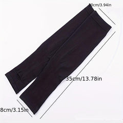 Ice Silk Sunscreen Cuff Arm Sleeves UV Protection Gloves