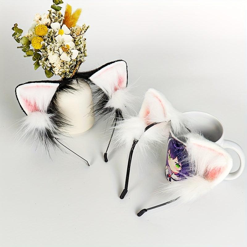 Cat Ears Headband for Cosplay Party Costume