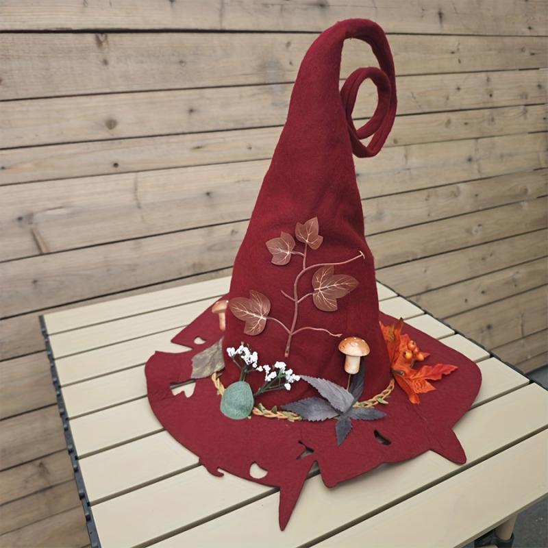 Ghost Halloween Witch Hat Felt Tip Hat Craft