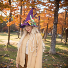 Ghost Halloween Witch Hat Felt Tip Hat Craft