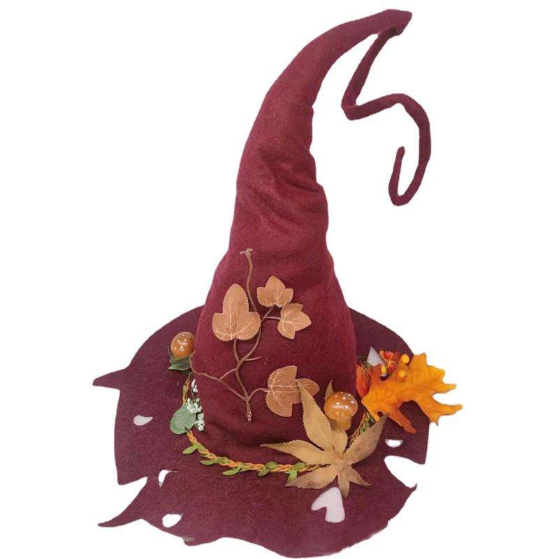 Ghost Halloween Witch Hat Felt Tip Hat Craft