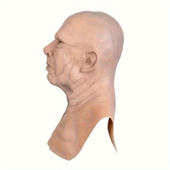 Old Man Mask Funny Tricky Latex Costume Props Dress Up Accessories
