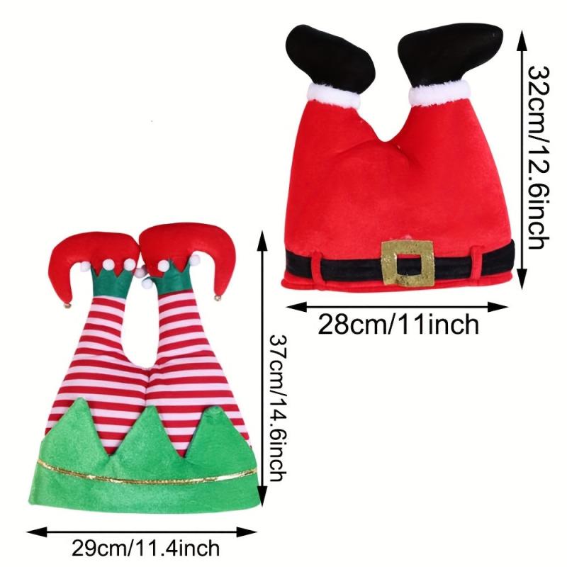 Adult Clown Hat Red Pants Christmas Decoration